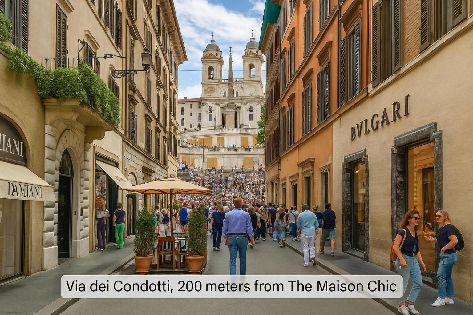 Maison Chic Spagna Two روما المظهر الخارجي الصورة